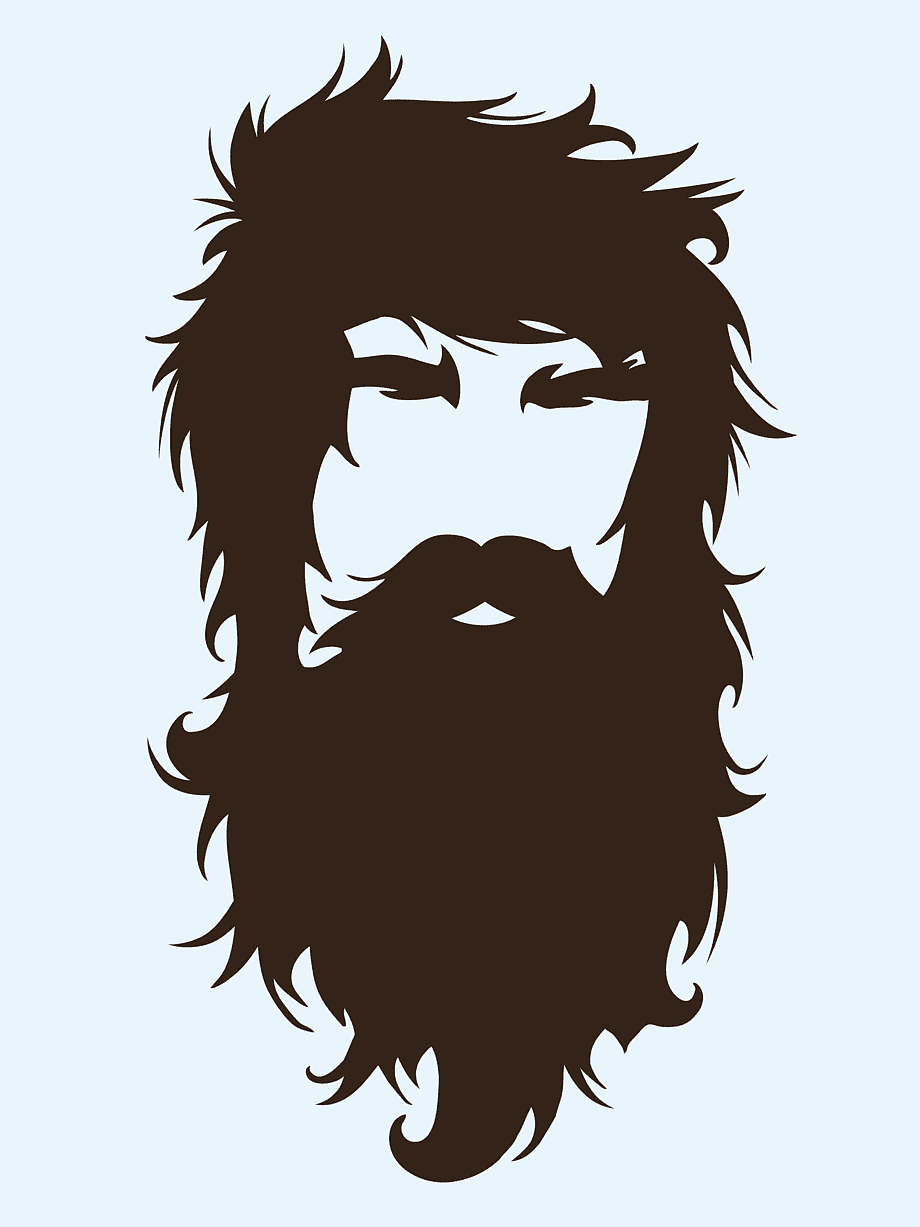 Beard Facial Hair Graphy, Beard And Moustache, Face, - Cartoon Beard , HD Wallpaper & Backgrounds