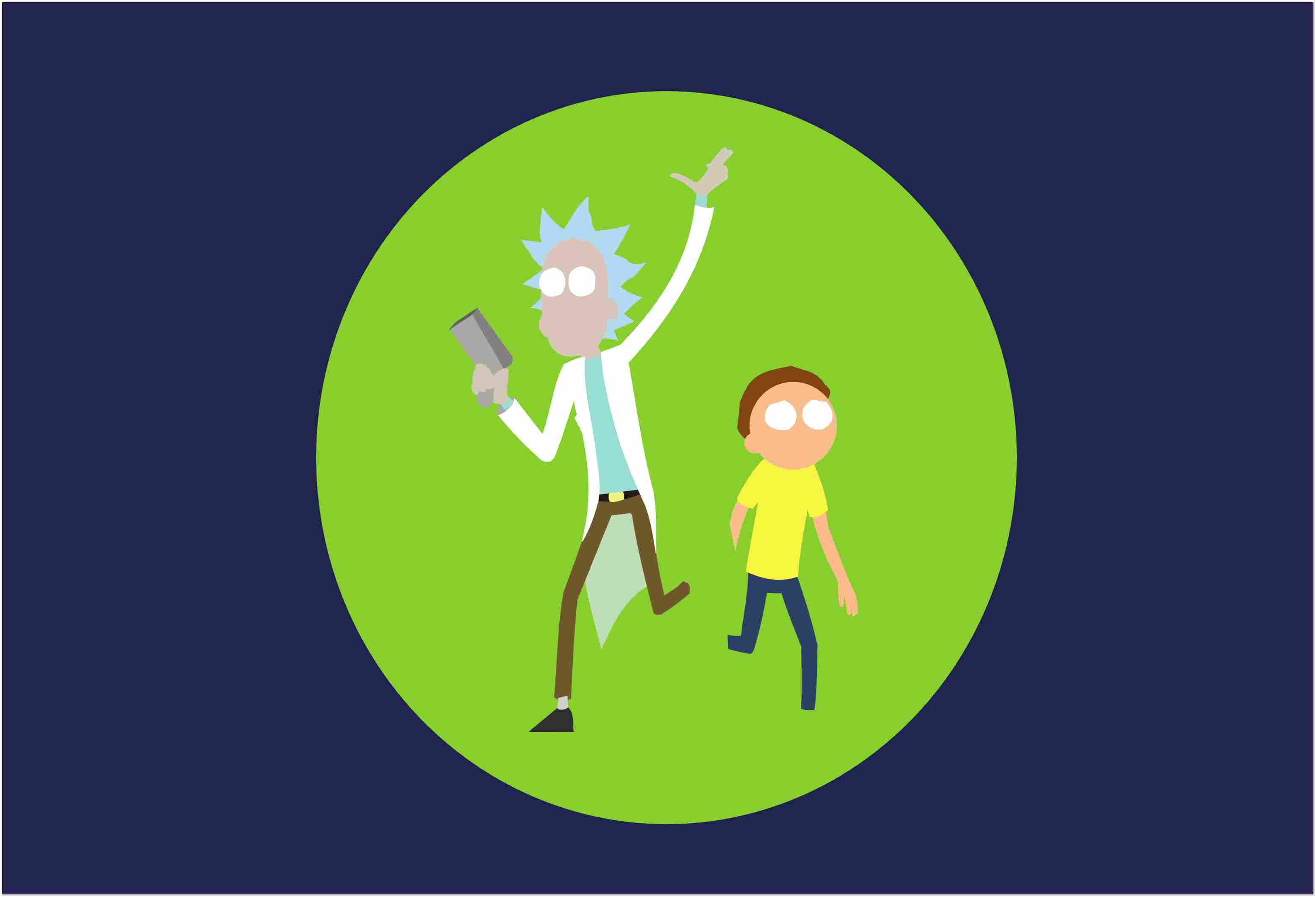 Check Out Our Rick And Morty Hd Wallpaper For Phone - Rick And Morty Hd , HD Wallpaper & Backgrounds