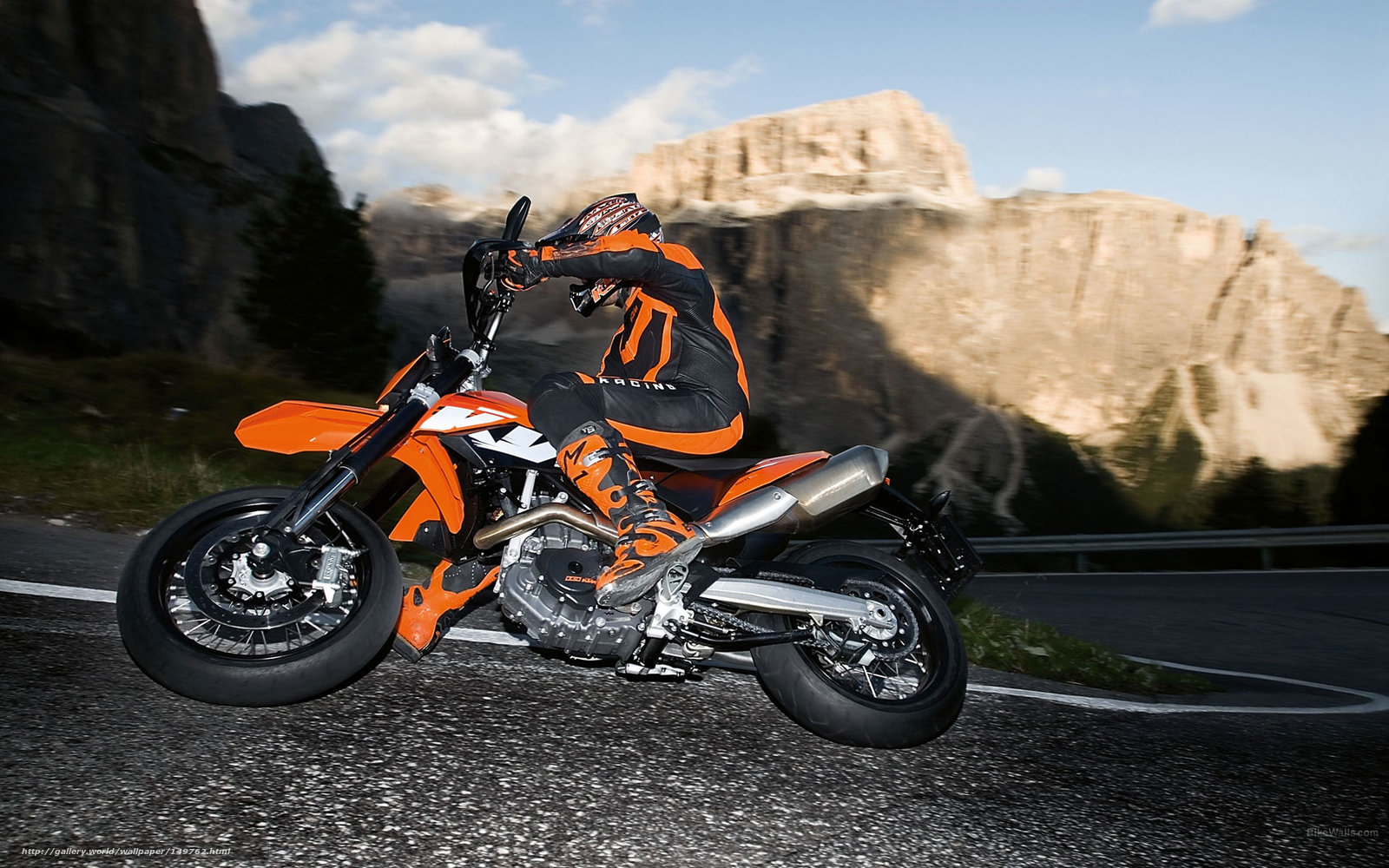 Download Wallpaper Ktm, Supermoto, 690 Lc4 Smc, 690 - Ktm 990 Supermoto , HD Wallpaper & Backgrounds