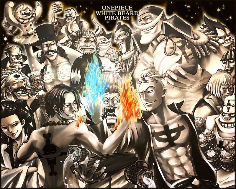 One Pieve Whitebeard Pirates , HD Wallpaper & Backgrounds