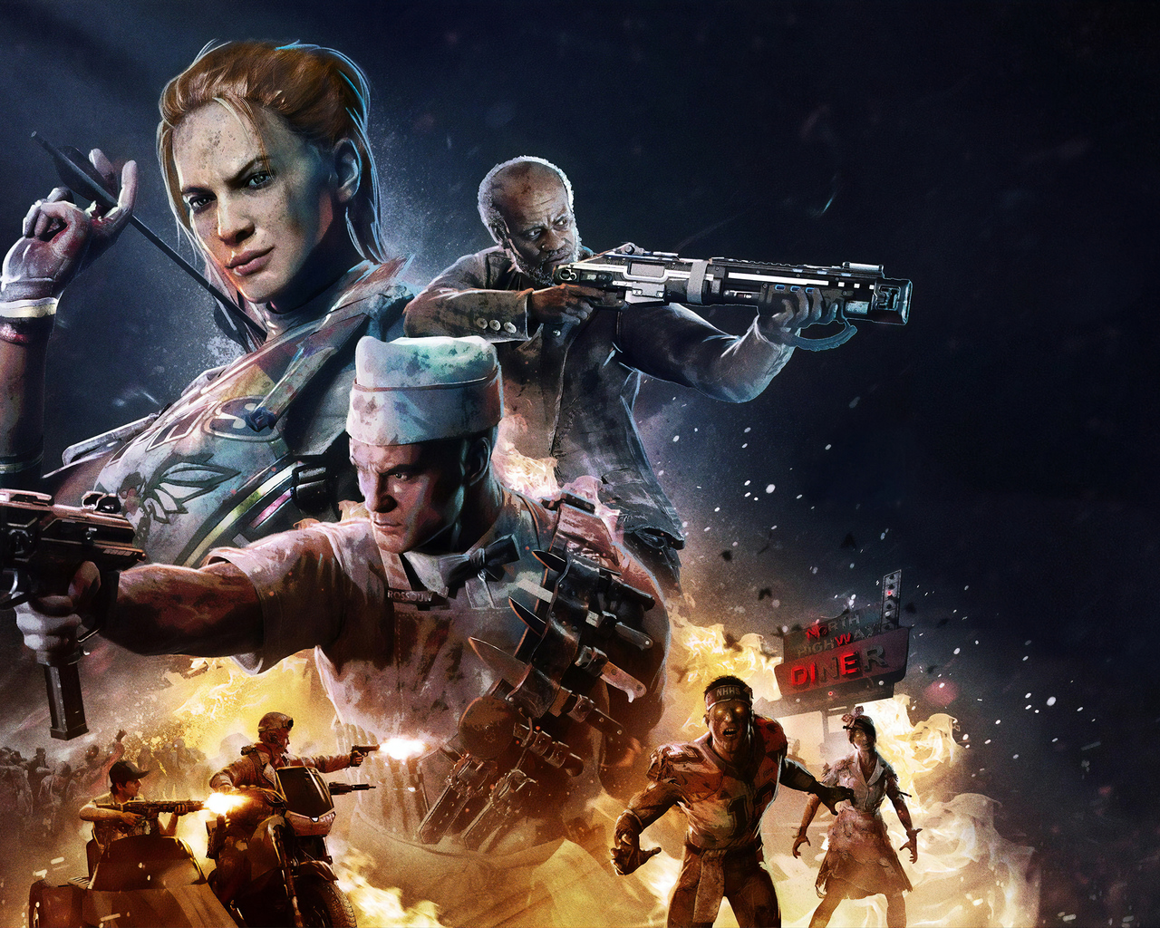 Call Of Duty Black Ops 4 Operation Apocalypse Z , HD Wallpaper & Backgrounds