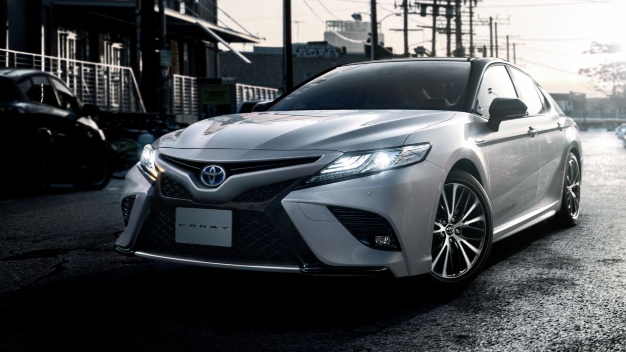 Toyota Camry Hybrid Ws 2018 4k 2-hd Wallpaper - Toyota Camry Wallpaper Hd , HD Wallpaper & Backgrounds