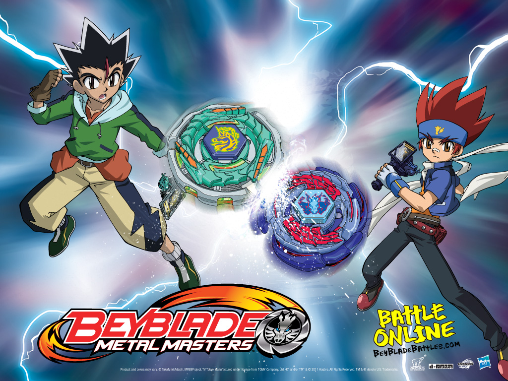 Beyblade Cartoon Metal Masters , HD Wallpaper & Backgrounds