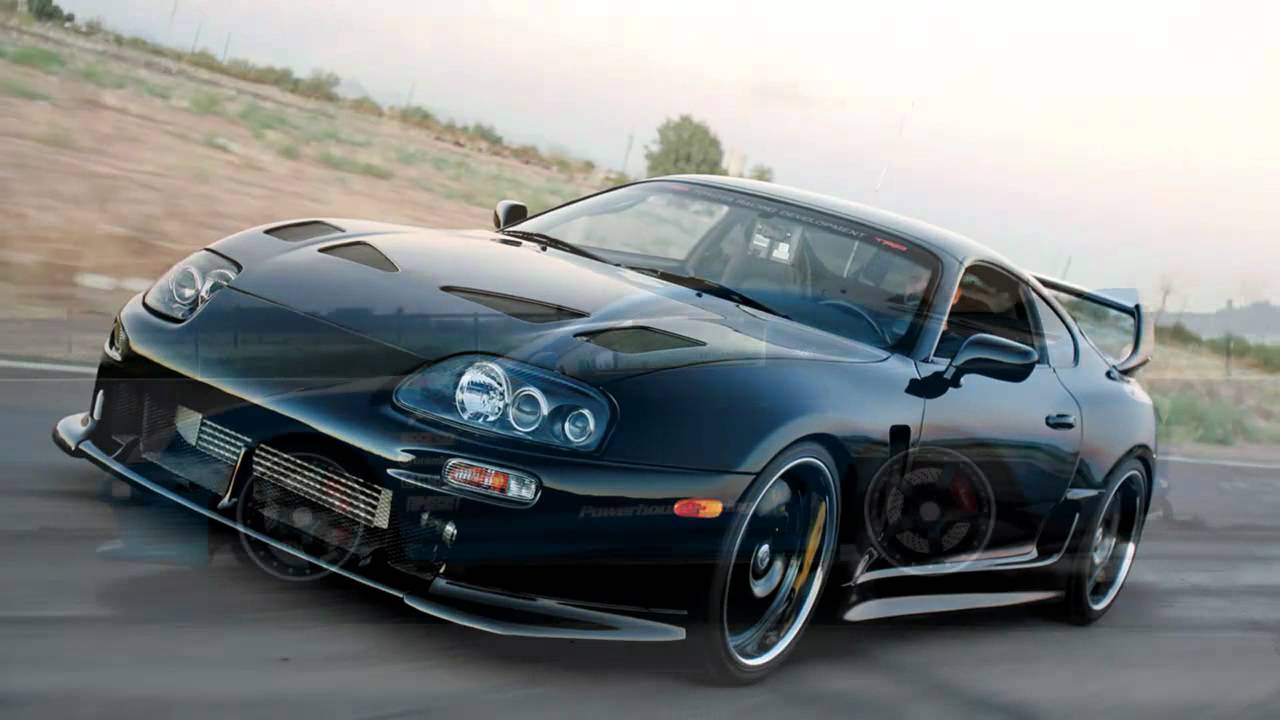 1998 Toyota Supra Black , HD Wallpaper & Backgrounds