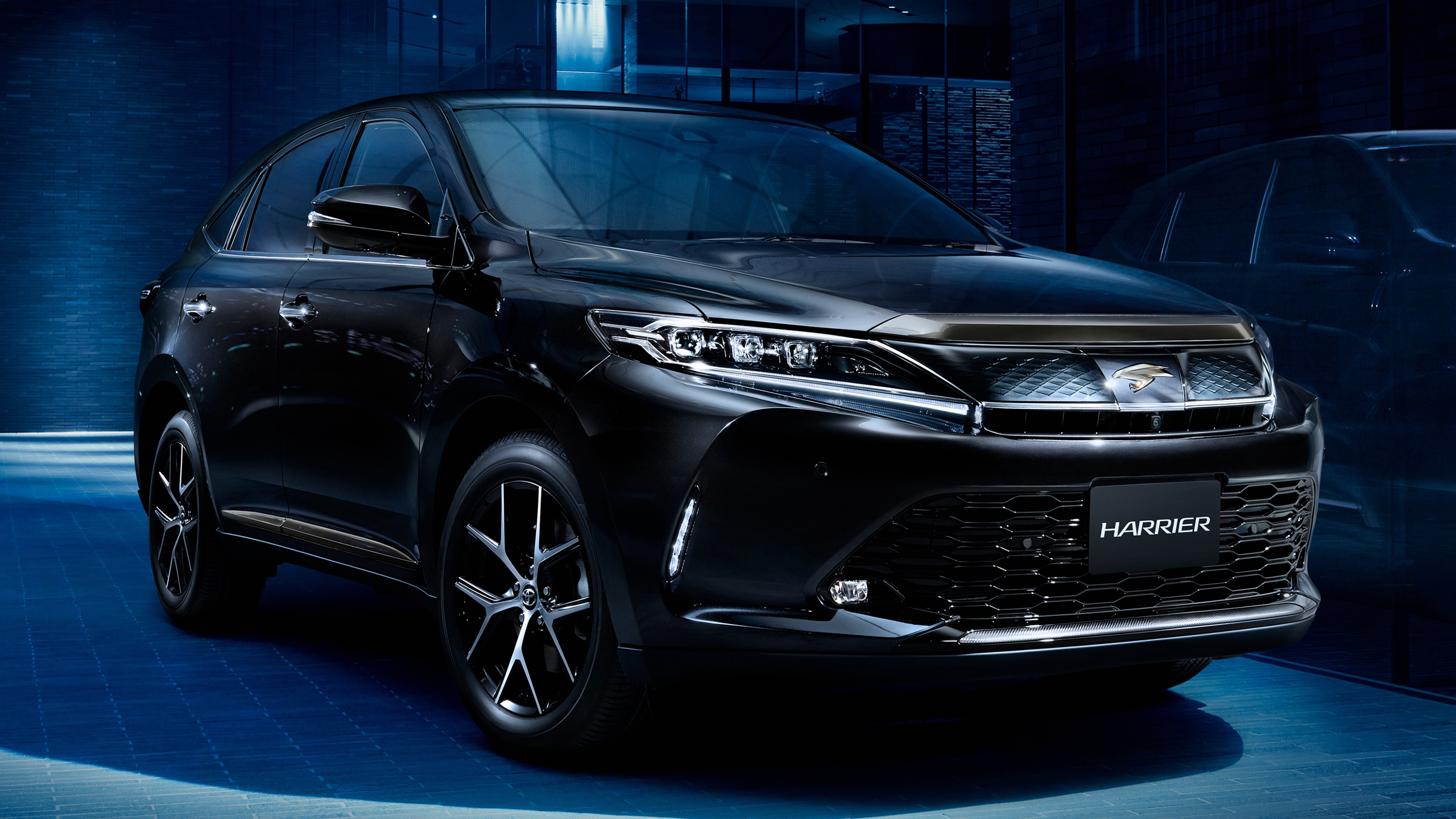 Black Stylish Car 2018 Toyota Harrier - Toyota Harrier 2021 Model , HD Wallpaper & Backgrounds