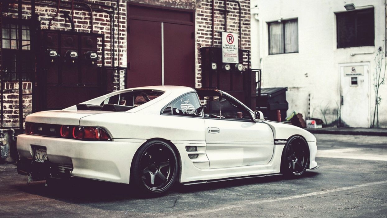 Streets Cars Toyota Tuning Toyota Mr2 Wallpaper - Toyota Mr2 Mk2 Tuned , HD Wallpaper & Backgrounds