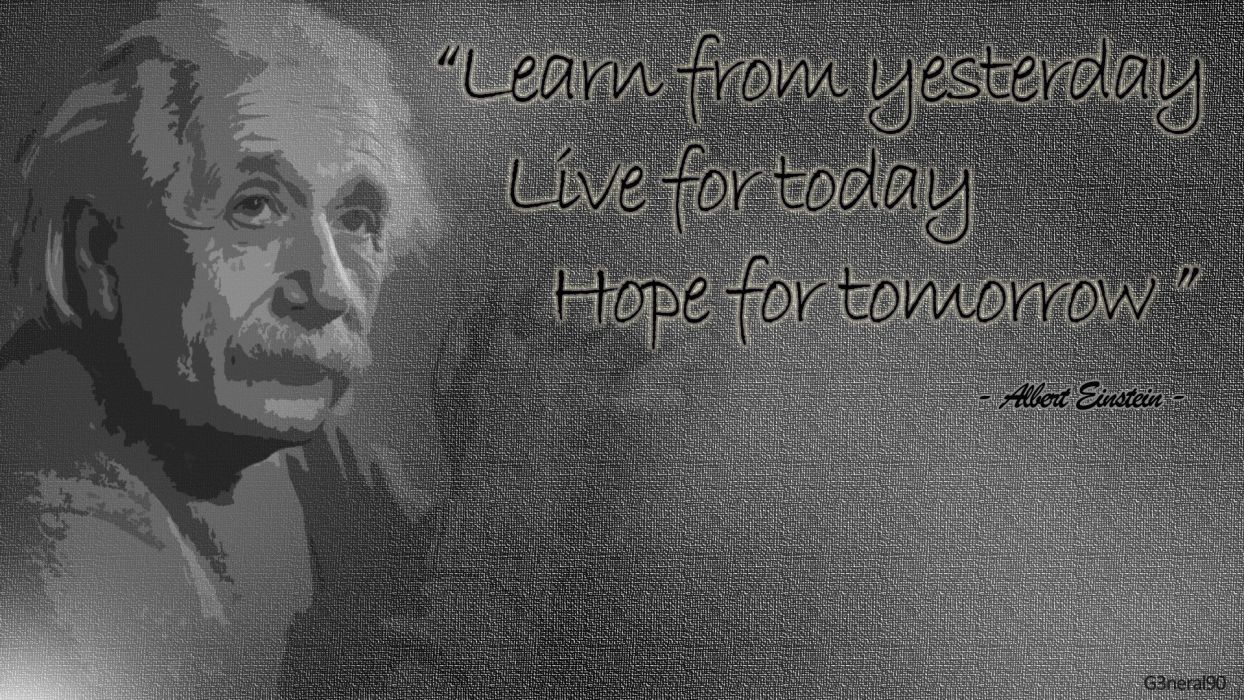 White Quotes Albert Einstein Wallpaper - Albert Einstein , HD Wallpaper & Backgrounds
