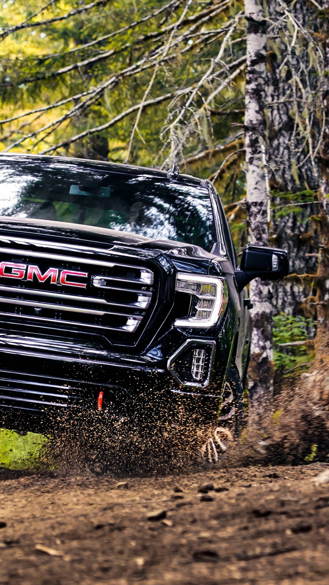 Gmc Sierra 2019, Pickup Cars, Forest, Earth - 2020 Gmc Sierra , HD Wallpaper & Backgrounds