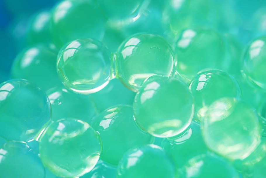 Macro Photography Of Silicone Balls, Bubble, Jelly, - Agar Agar Impression Material , HD Wallpaper & Backgrounds