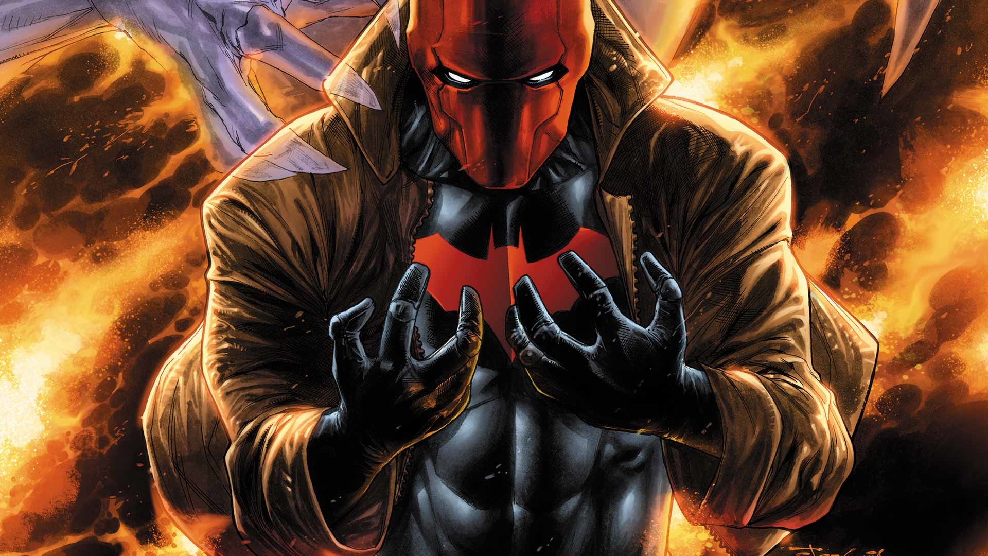 The Red Hood Wallpaper - Red Hood , HD Wallpaper & Backgrounds