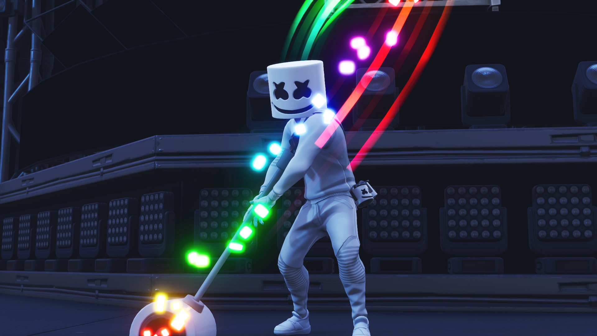 Marshmello Fortnite Wallpaper Hd , HD Wallpaper & Backgrounds