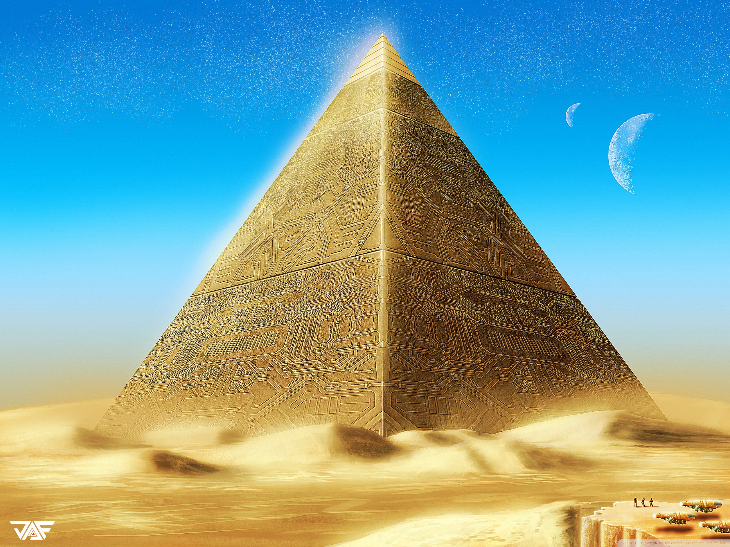 Pyramid Of Giza Gold - Pyramids Of Giza Gold , HD Wallpaper & Backgrounds