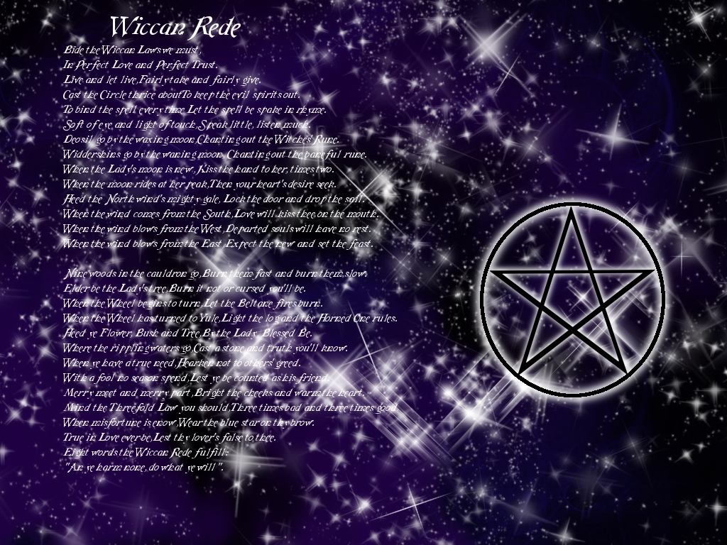 Gallery For Gt Wiccan Winter Solstice Wallpaper - Wiccan Rede , HD Wallpaper & Backgrounds
