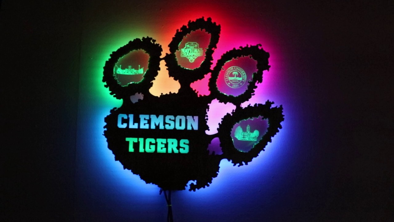 Clemson Tiger Paw , HD Wallpaper & Backgrounds