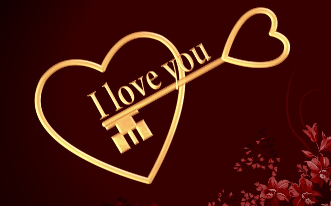 Key To My Heart - Love You , HD Wallpaper & Backgrounds