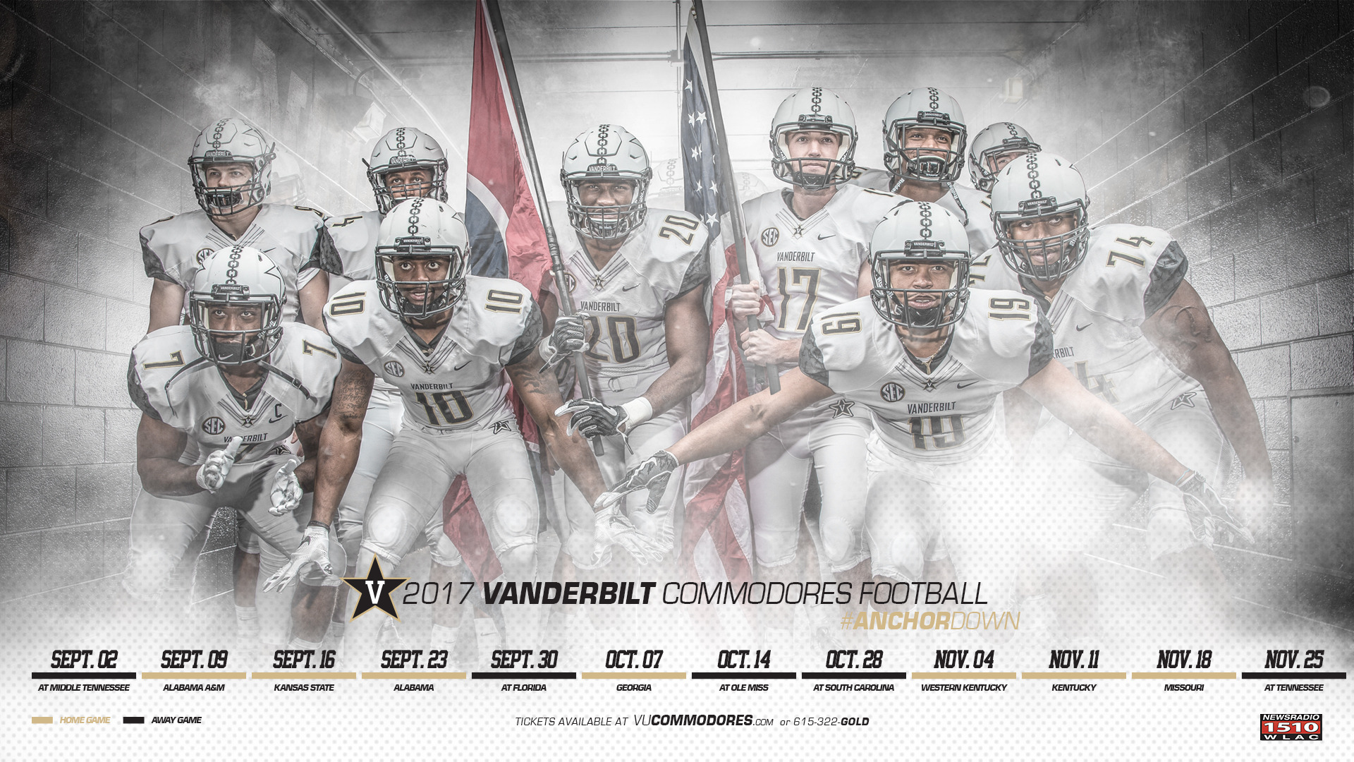 Vanderbilt Football Wallpaper 2019 , HD Wallpaper & Backgrounds