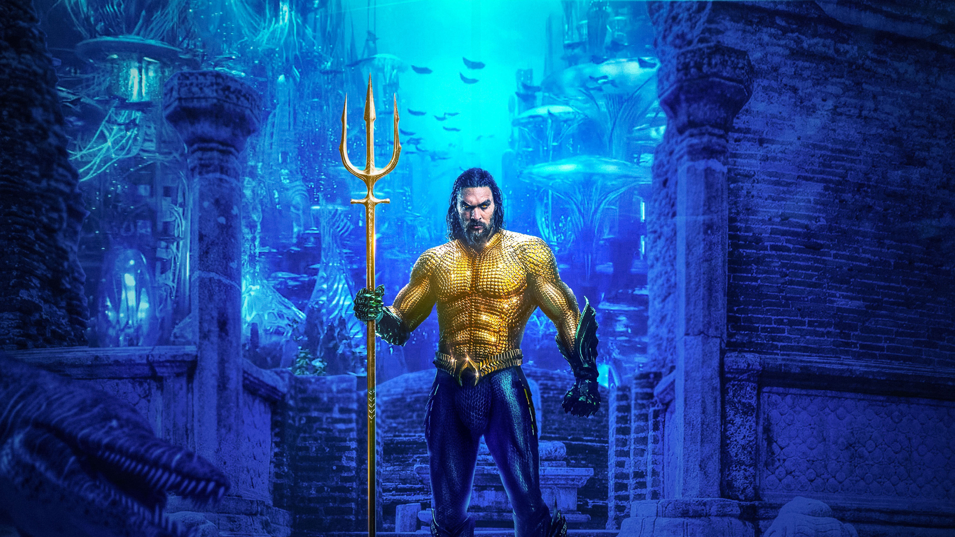 Aquaman Wallpaper - Aquaman Аквамен , HD Wallpaper & Backgrounds