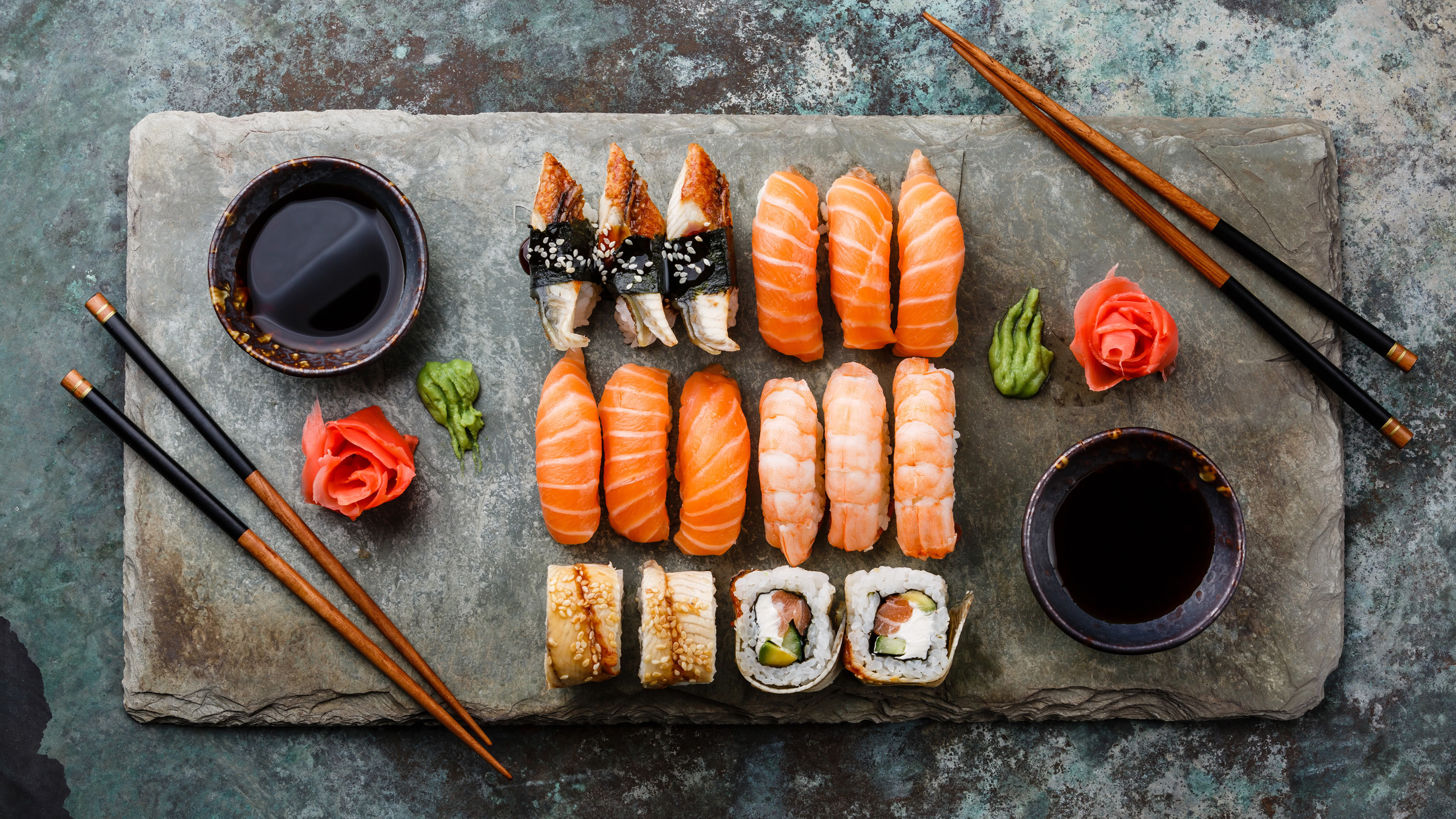 Sushi Uhd 4k Wallpaper - Best Sushi , HD Wallpaper & Backgrounds