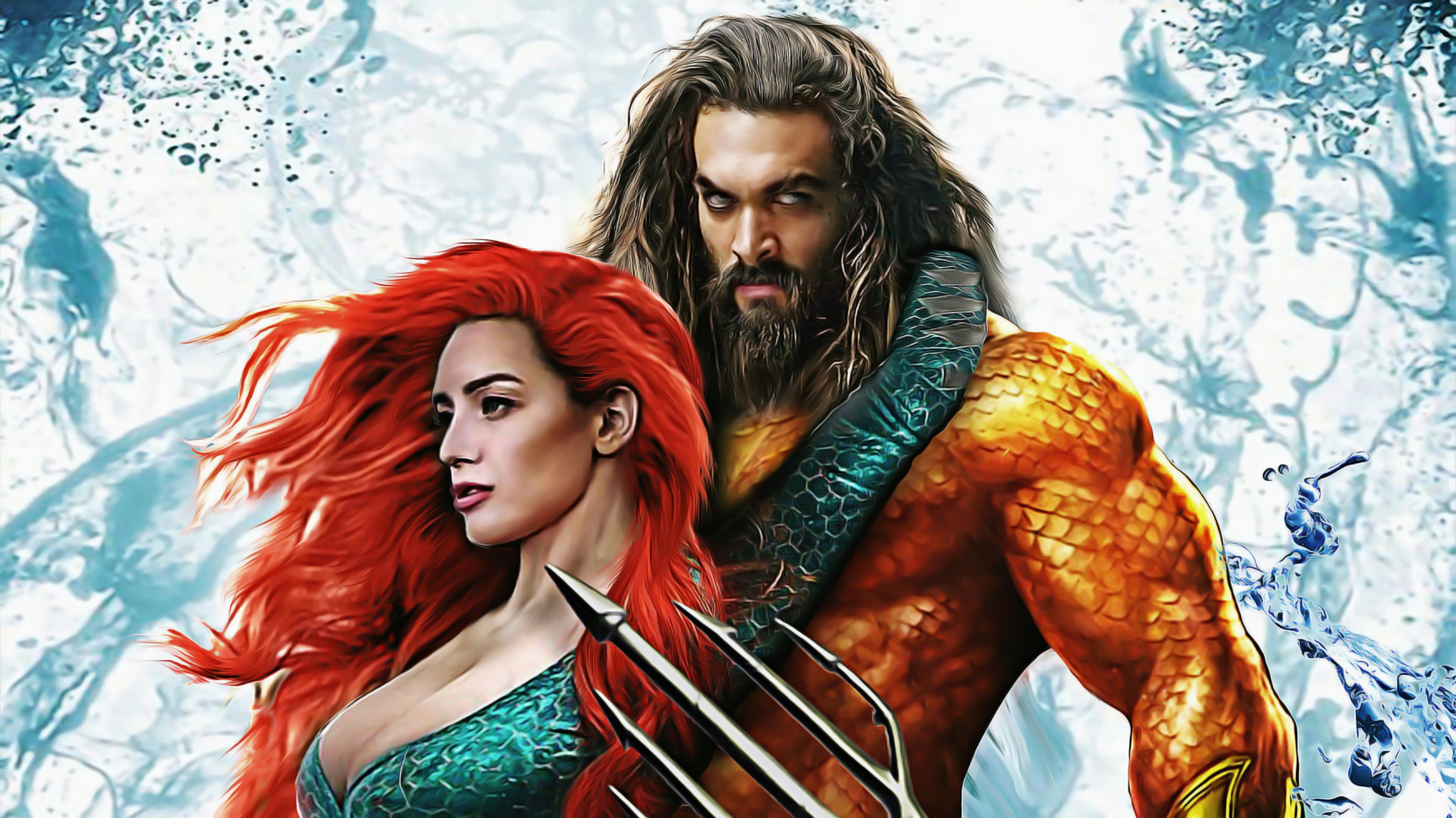 Aquaman Y Mera , HD Wallpaper & Backgrounds