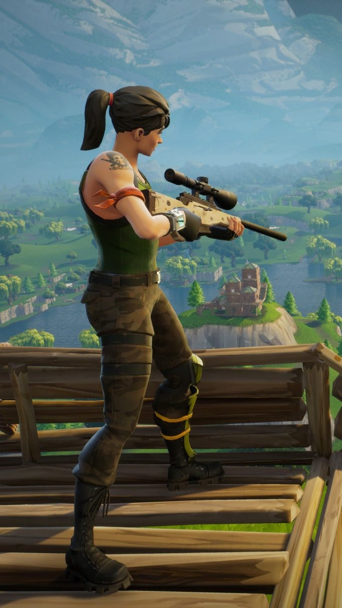 Fortnite Live Wallpaper Iphone 1080x1920px - Fortnite Phone Wallpaper Sniper , HD Wallpaper & Backgrounds