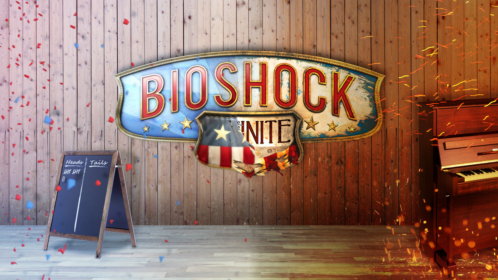 1920x1080, Pacman Live Wallpaper Fresh Bioshock Infinite - Bioshock Infinite Logo , HD Wallpaper & Backgrounds