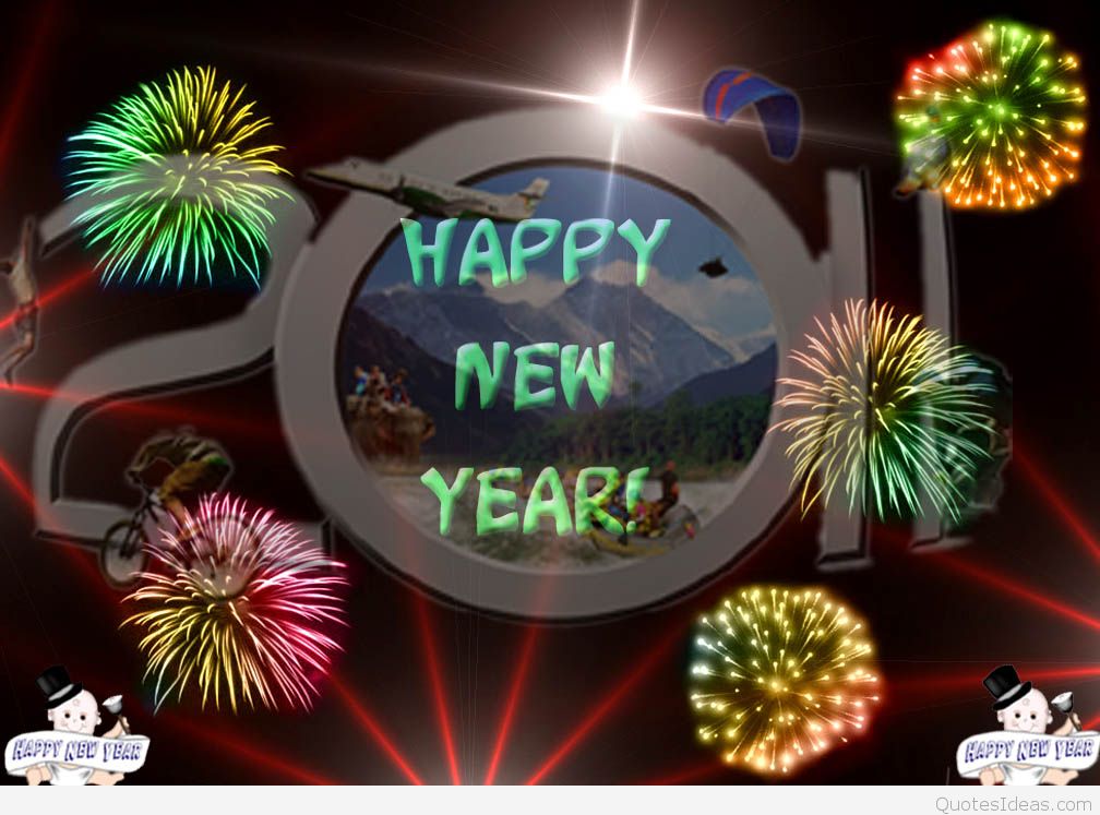 Christian Happy New Year Wishes- - Ufo Happy New Year , HD Wallpaper & Backgrounds