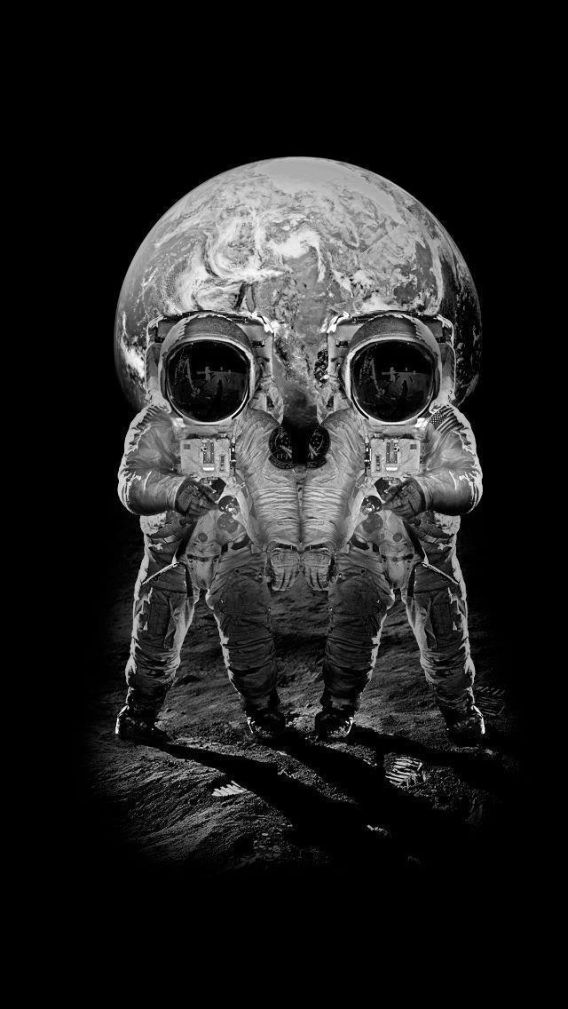 Neil Armstrong Skull , HD Wallpaper & Backgrounds