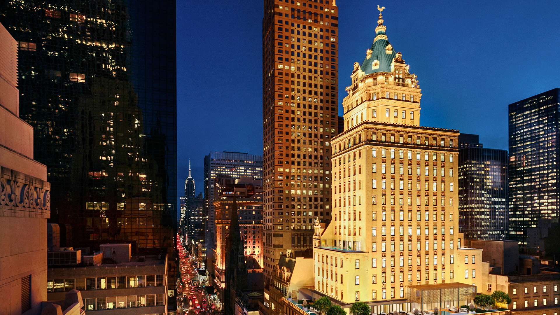 Aman Hotel Exterior - Aman New York Penthouse , HD Wallpaper & Backgrounds