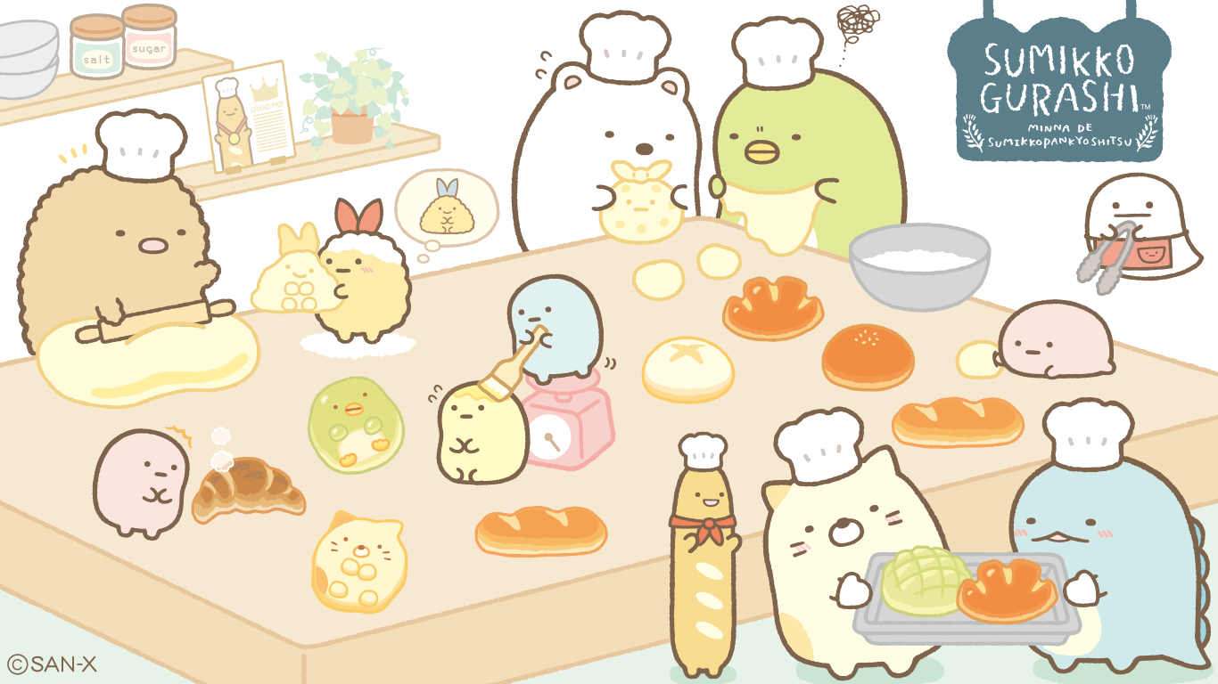 Sumikko Gurashi Wallpaper Bread , HD Wallpaper & Backgrounds