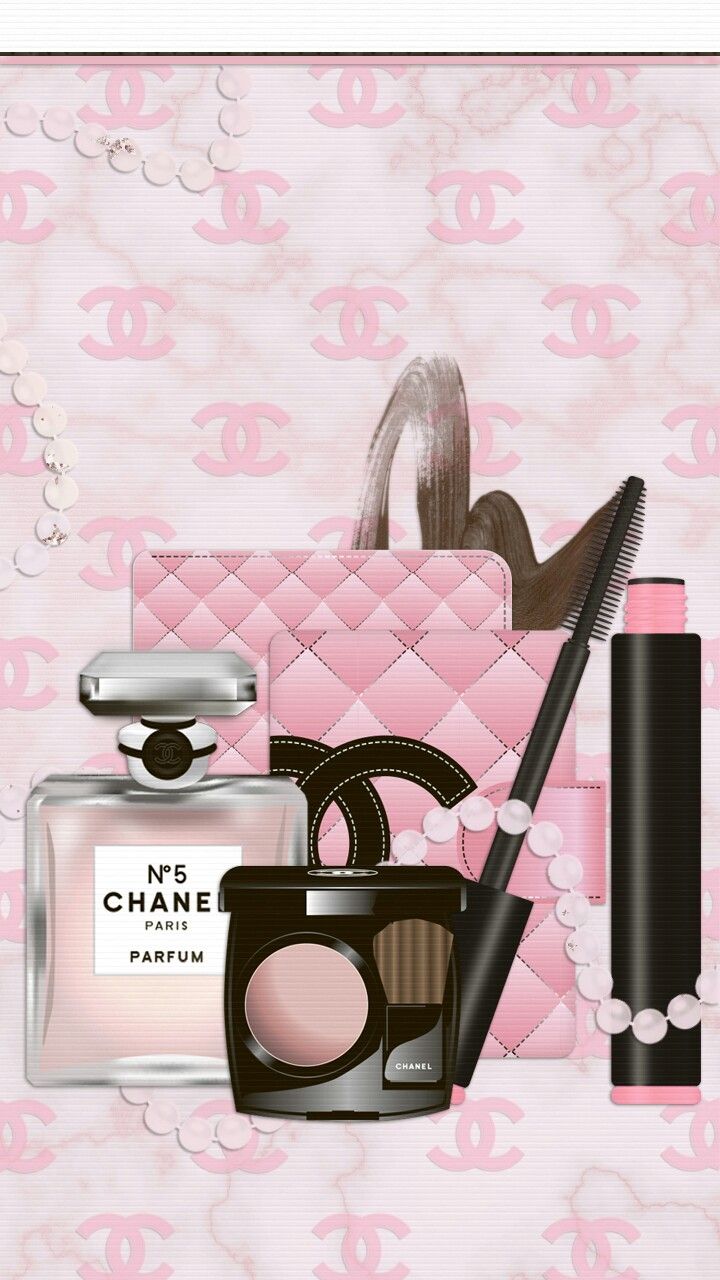 Makeup Wallpaper Tumblr - Makeup Wallpaper Chanel , HD Wallpaper & Backgrounds