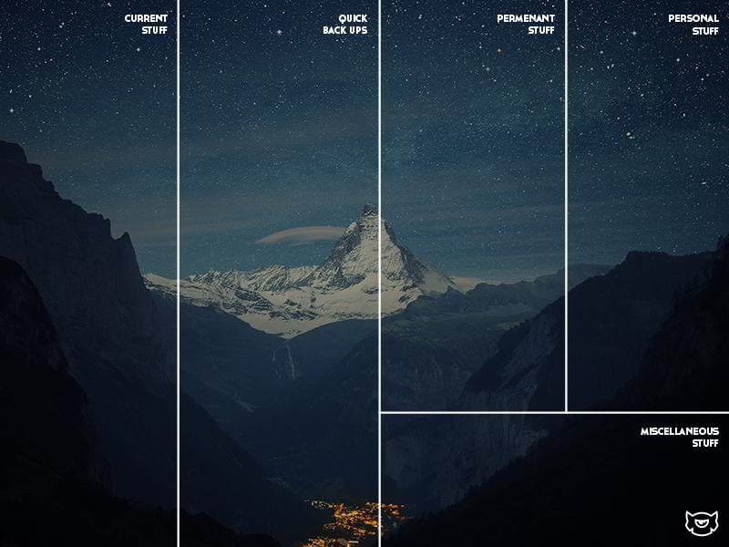 Cielo Montaña Oscuro , HD Wallpaper & Backgrounds