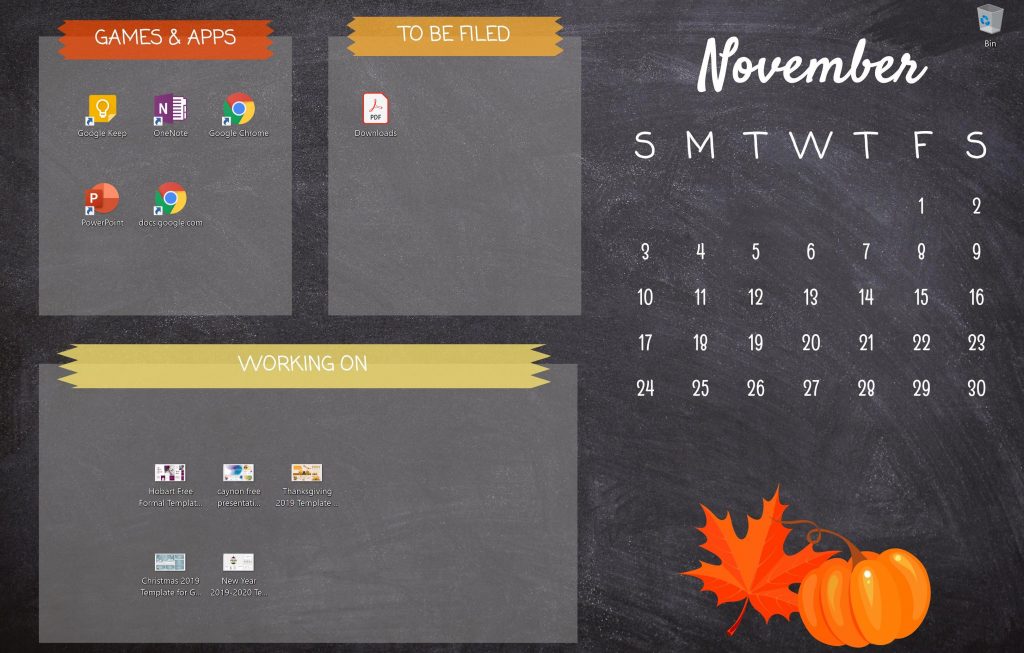 Desktop Wallpaper Organizer With Calendar 2020 , HD Wallpaper & Backgrounds