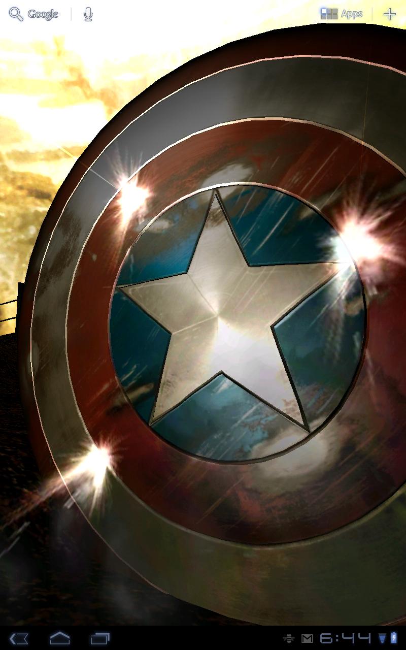 Live Wallpaper Captain America , HD Wallpaper & Backgrounds