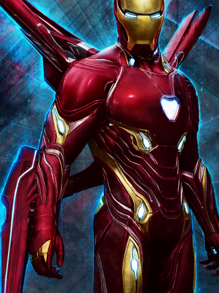 Iron Man Wallpaper Iphone 93 Images , HD Wallpaper & Backgrounds