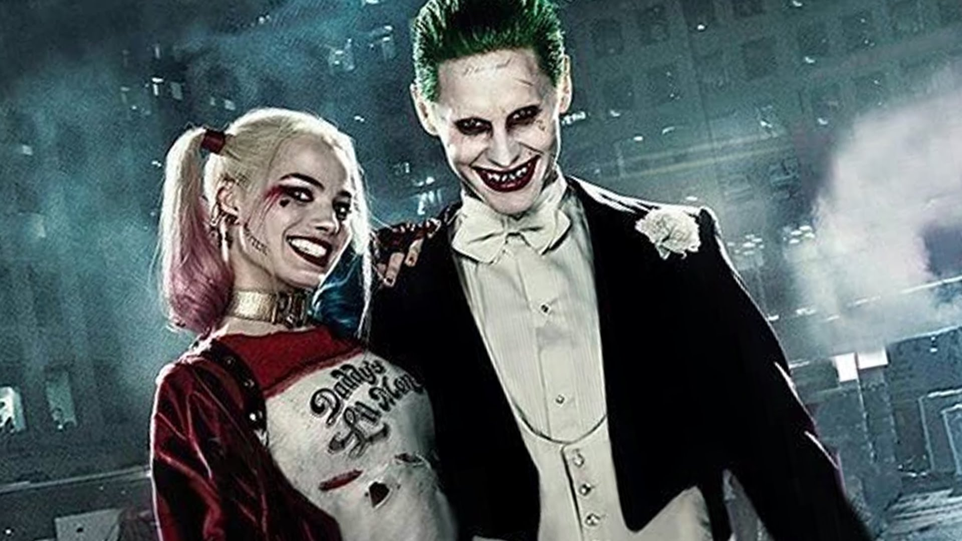 Joker Harley Quinn Wallpaper - Joker And Harley Quinn Suicide Squad Wallpaper Hd , HD Wallpaper & Backgrounds