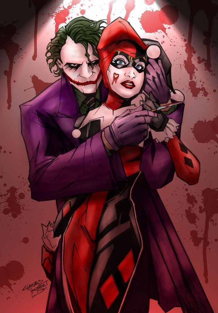 Joker And Harley Quinn Wallpapers Top Joker And Harley - Animated Joker And Harley Quinn , HD Wallpaper & Backgrounds