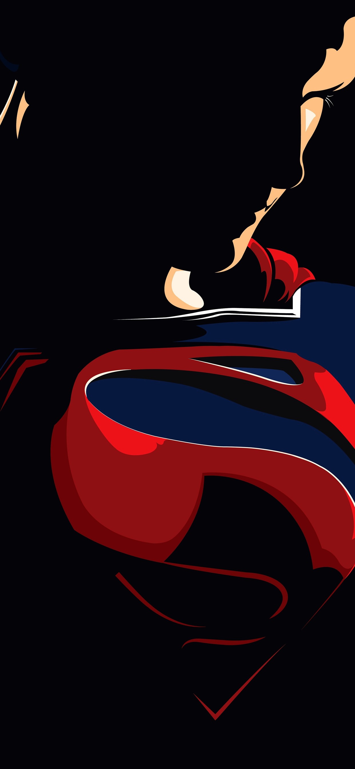 Iphone Wallpaper Superman, Superhero, Vector Picture - Superman Dark Hd Wallpaper Iphone , HD Wallpaper & Backgrounds