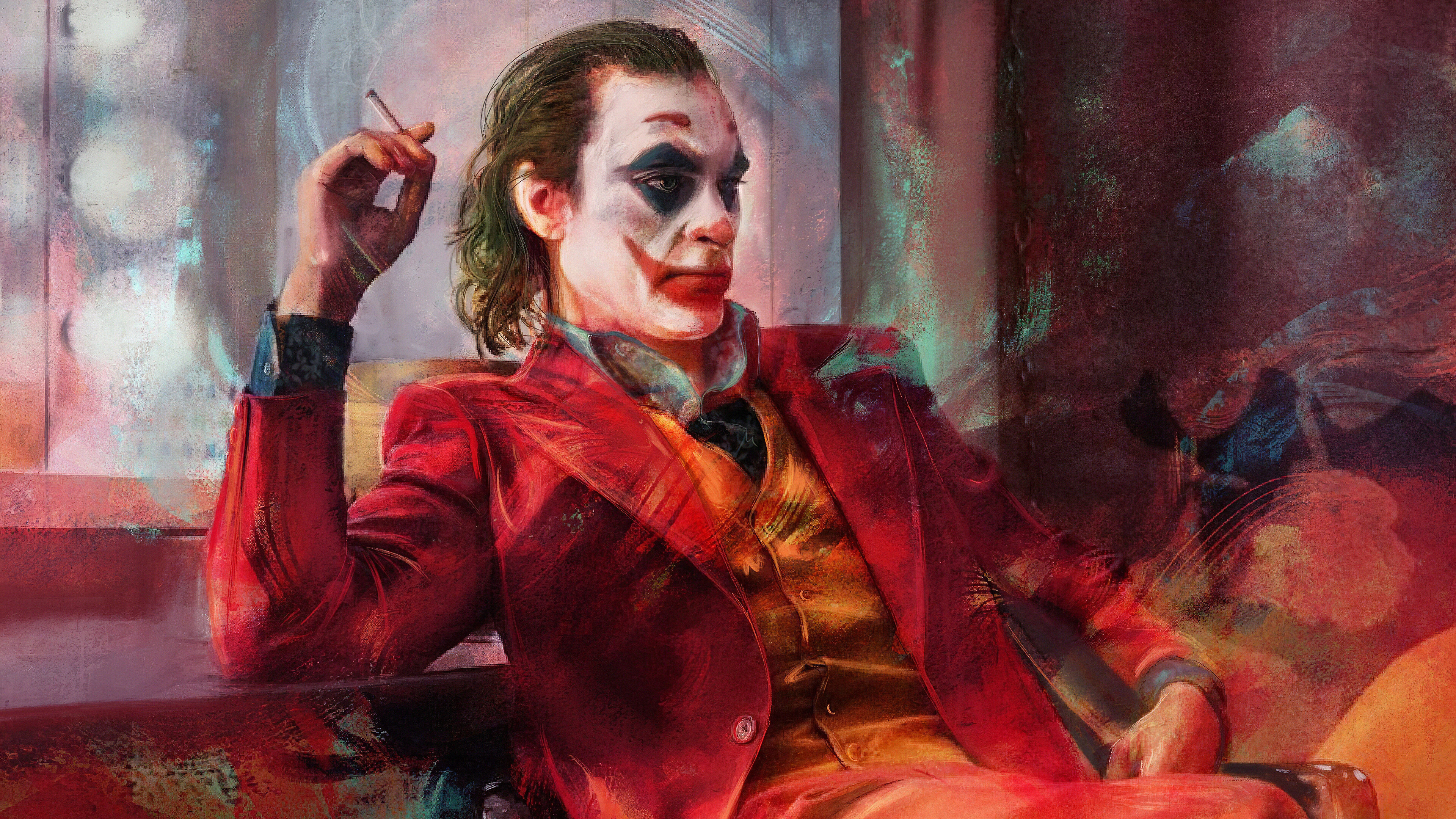 Joker, Movie, Joaquin, Phoenix, 4k Wallpaper - Joker Wallpaper Joaquin Phoenix , HD Wallpaper & Backgrounds