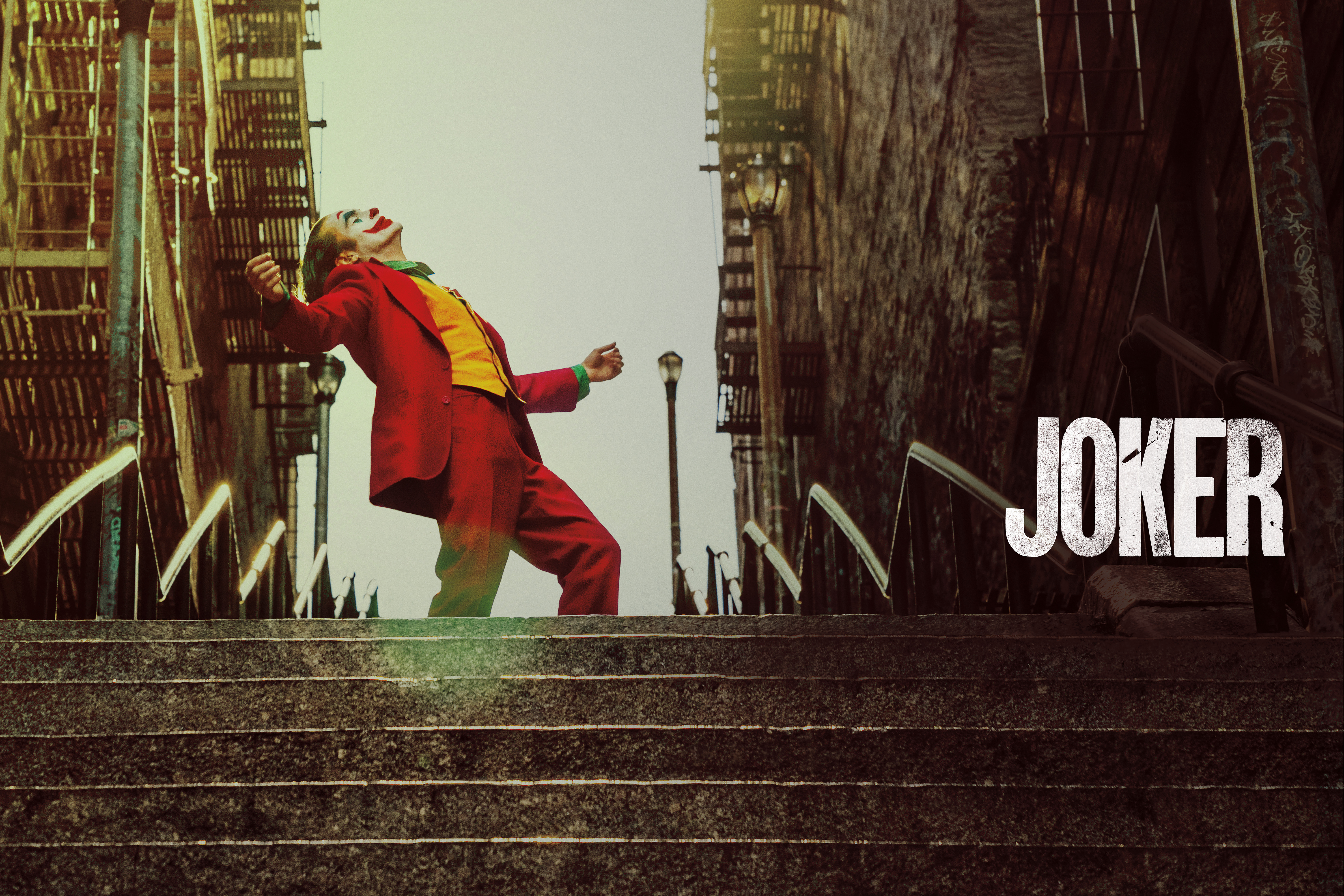 Joker Dancing On Stairs , HD Wallpaper & Backgrounds