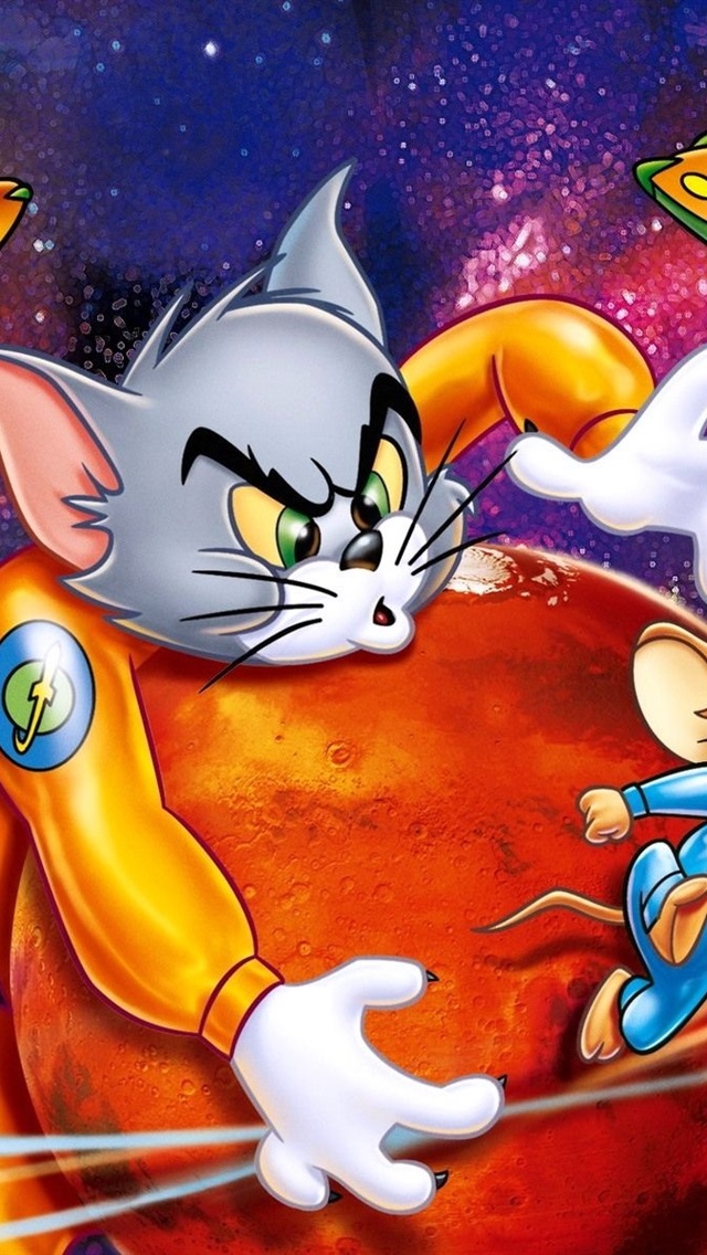 Iphone Wallpaper Tom And Jerry Cartoon - Tom And Jerry Wallpaper Hd , HD Wallpaper & Backgrounds