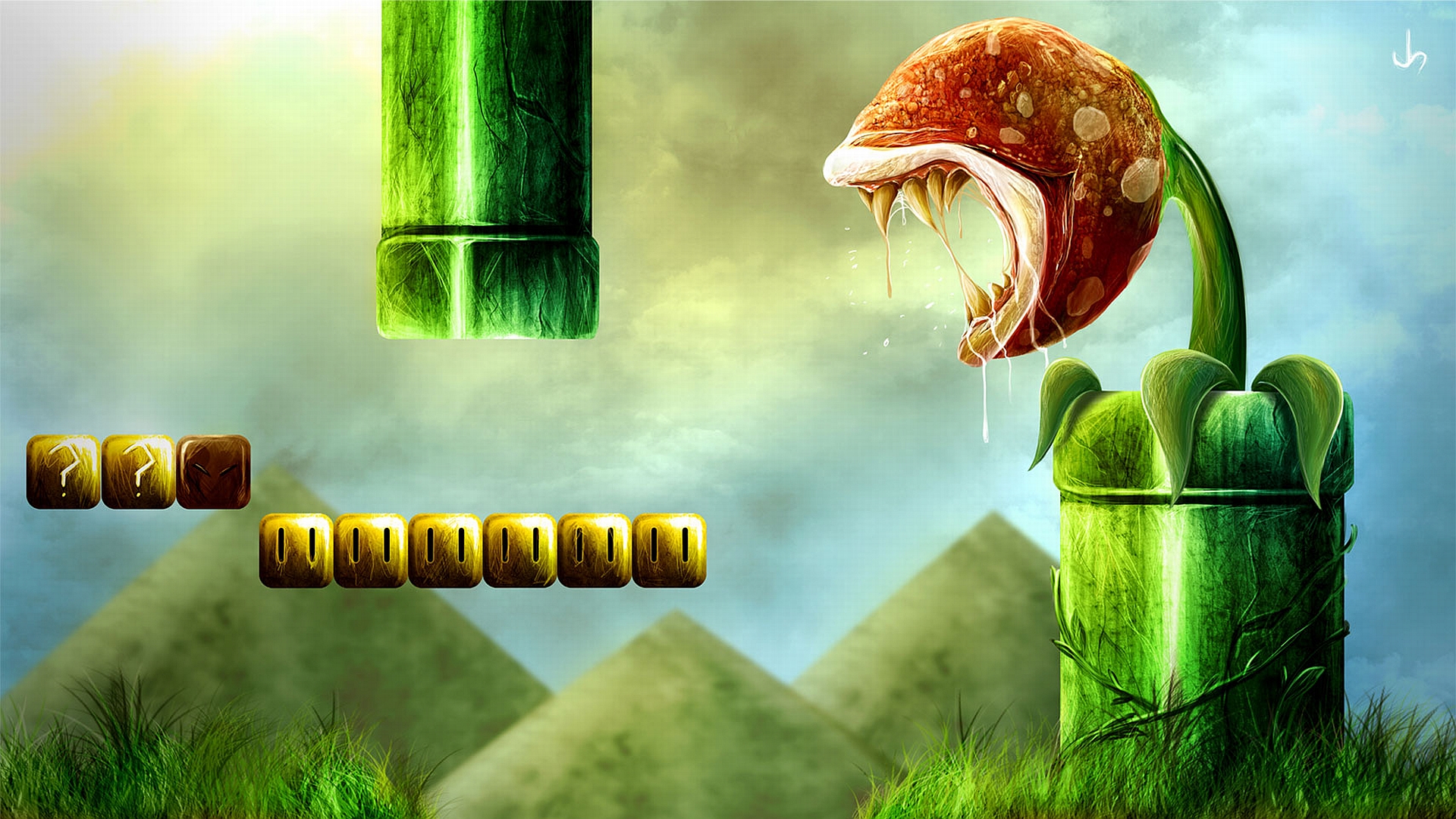 Mario Background , HD Wallpaper & Backgrounds