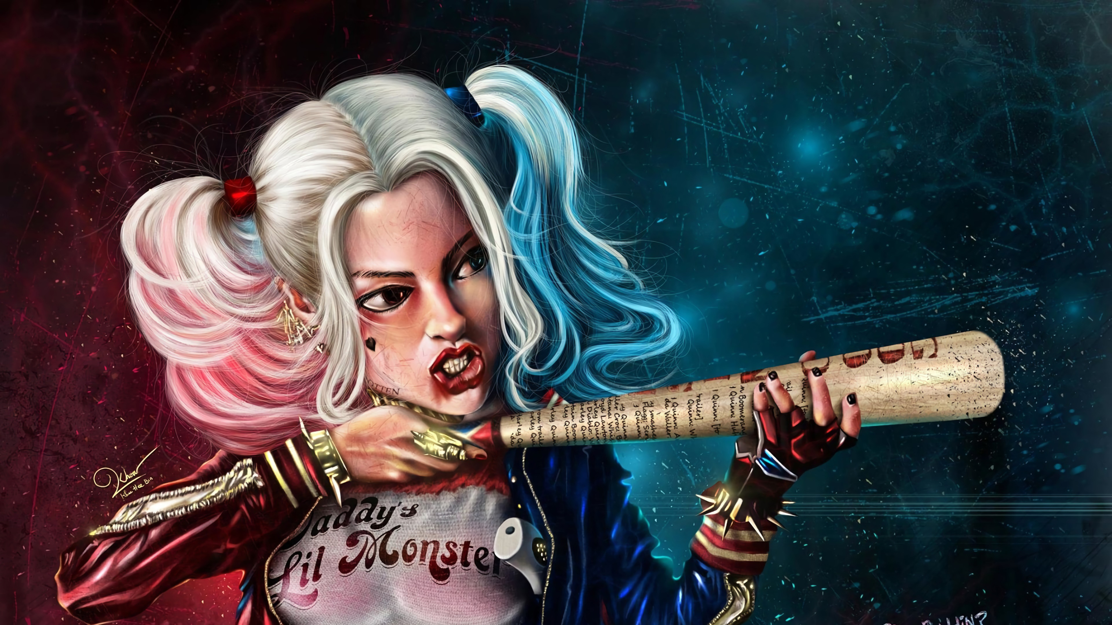 Harley Quinn Wallpaper 4k , HD Wallpaper & Backgrounds