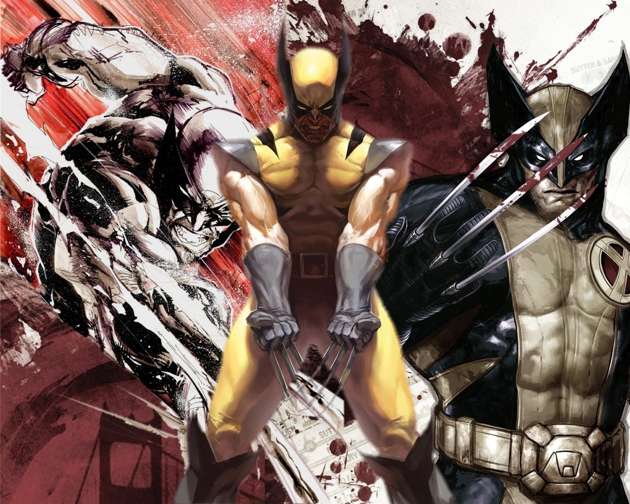 Wolverine Cartoon Wolverine Cartoon Hd Wallpaper - Wolverine X Men , HD Wallpaper & Backgrounds