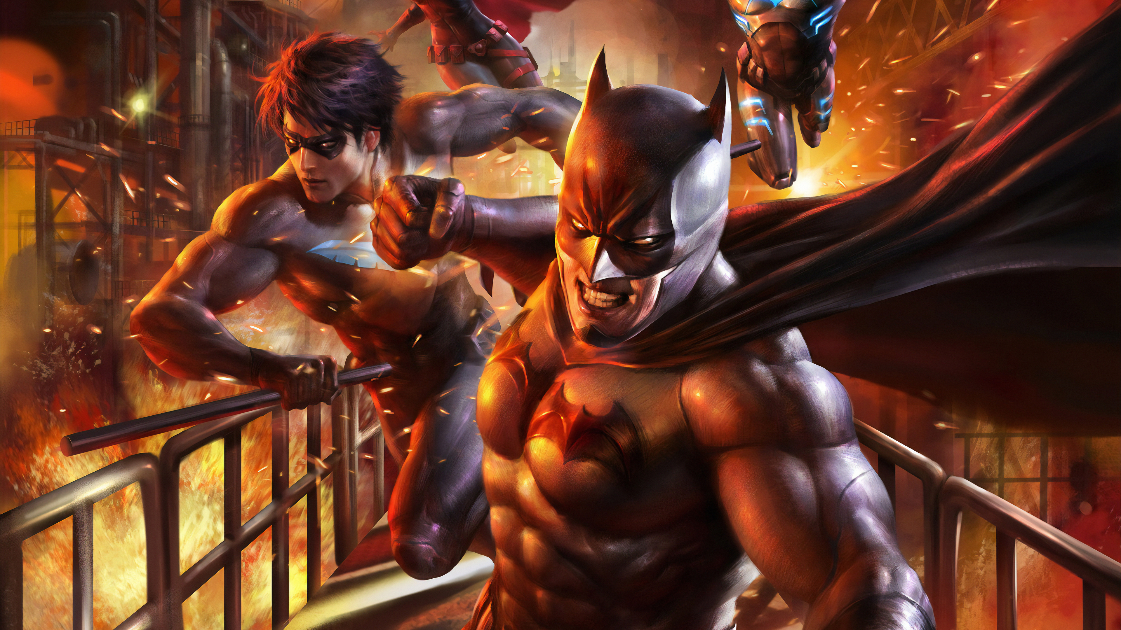 Batman And Nightwing - Batman Bad Blood , HD Wallpaper & Backgrounds