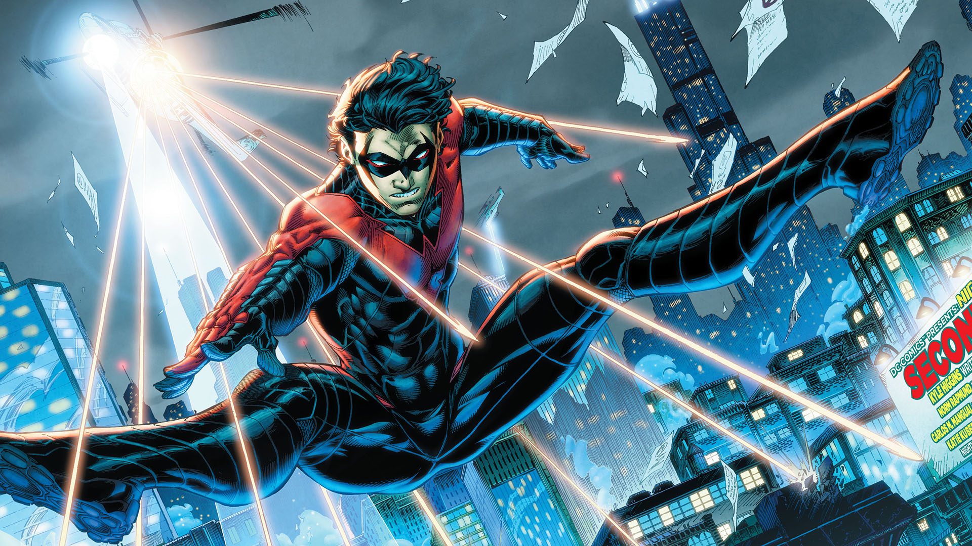 Nightwing New 52 , HD Wallpaper & Backgrounds