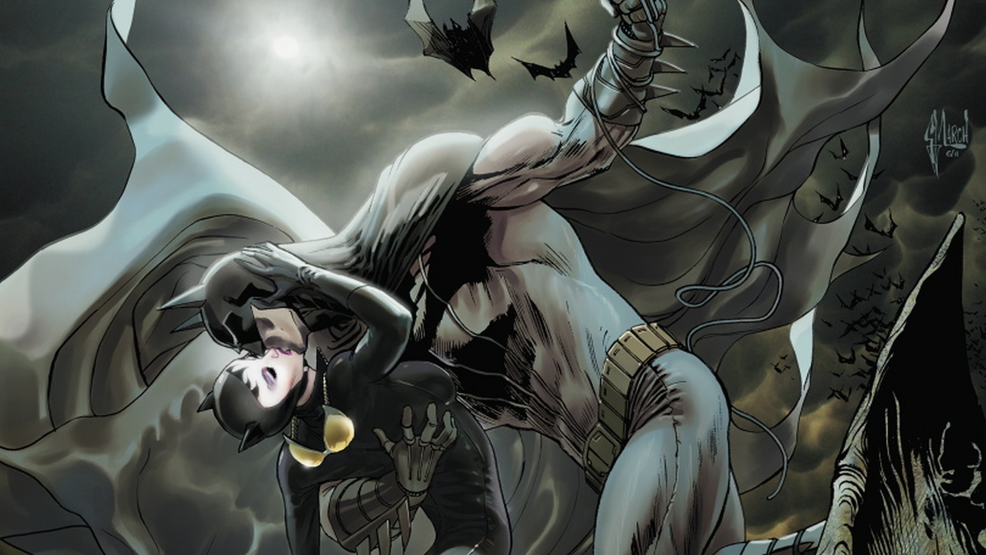Batman And Catwoman Wallpaper Hd , HD Wallpaper & Backgrounds