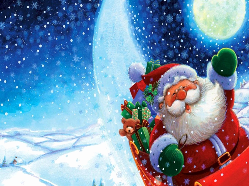 Santa Claus , HD Wallpaper & Backgrounds