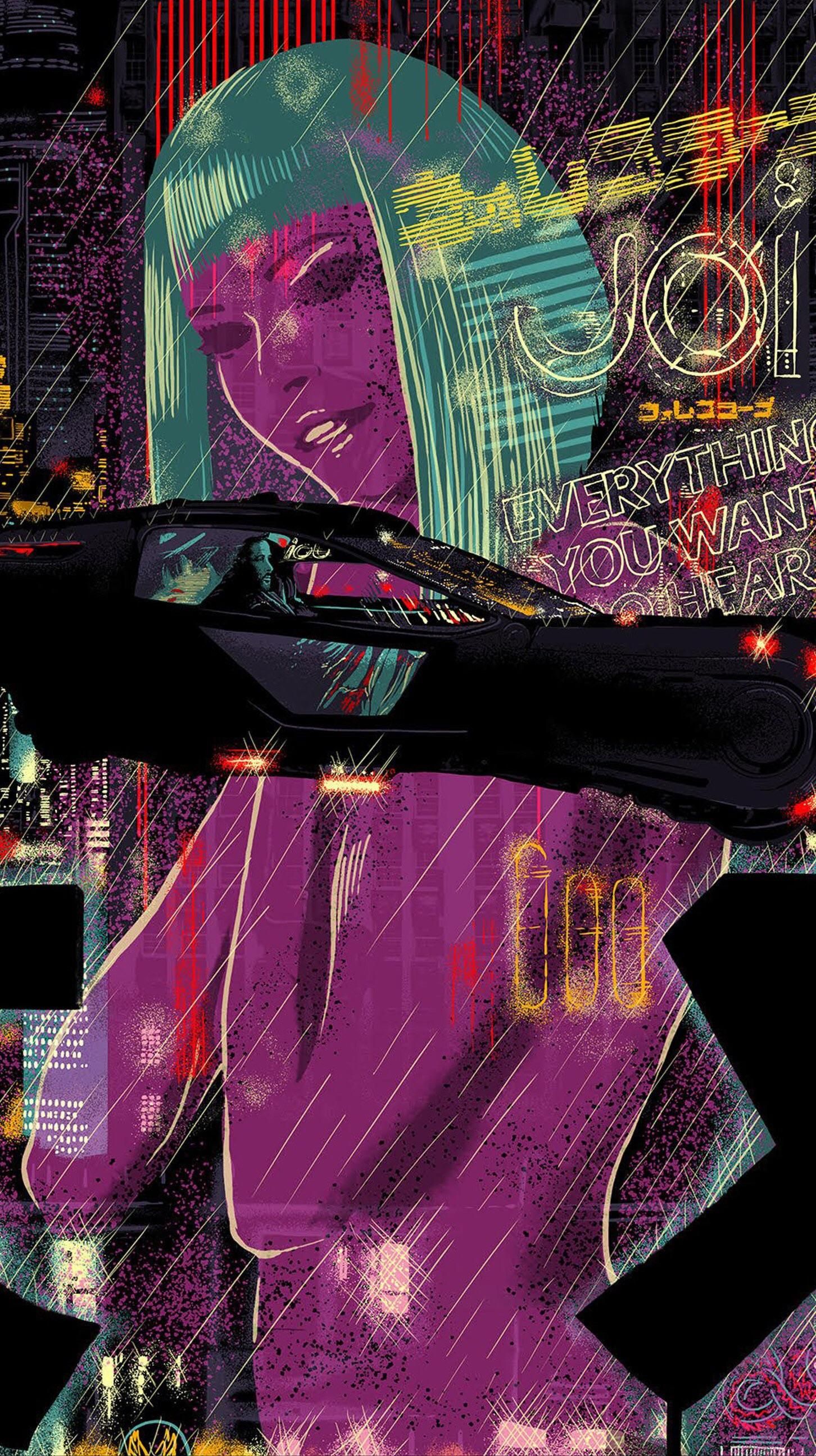 Blade Runner 2049 Girl Wallpaper - Blade Runner Wallpaper Phone , HD Wallpaper & Backgrounds