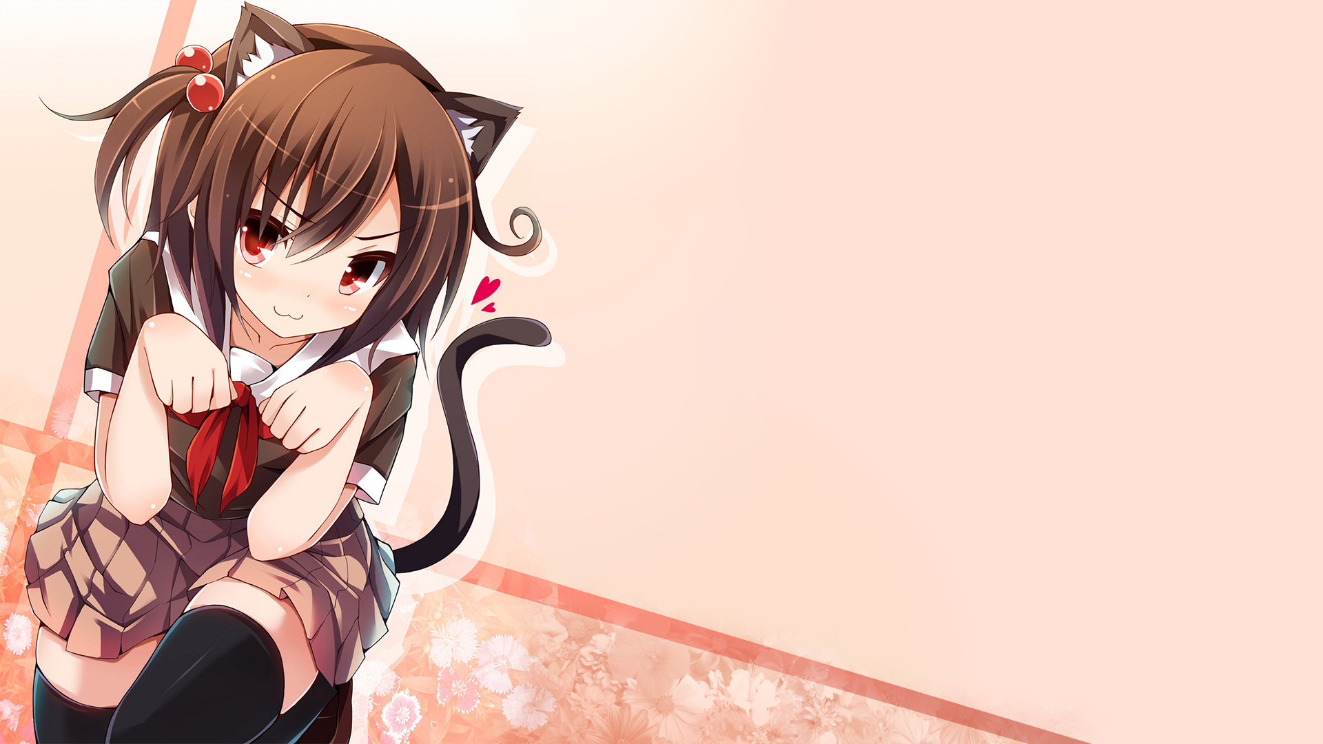 Anime, Women, Sword Wallpapers Hd Desktop And Mobile - Anime Cat Girl Hd , HD Wallpaper & Backgrounds