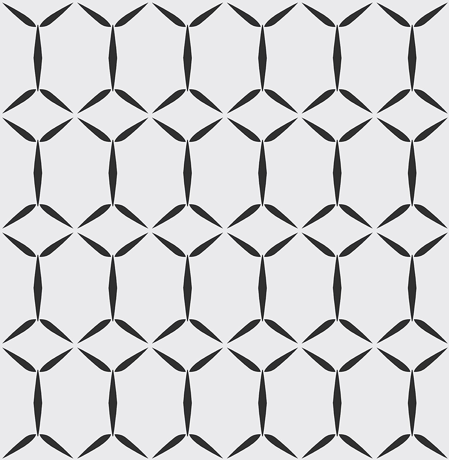Wall Paper Geometric Black And White , HD Wallpaper & Backgrounds
